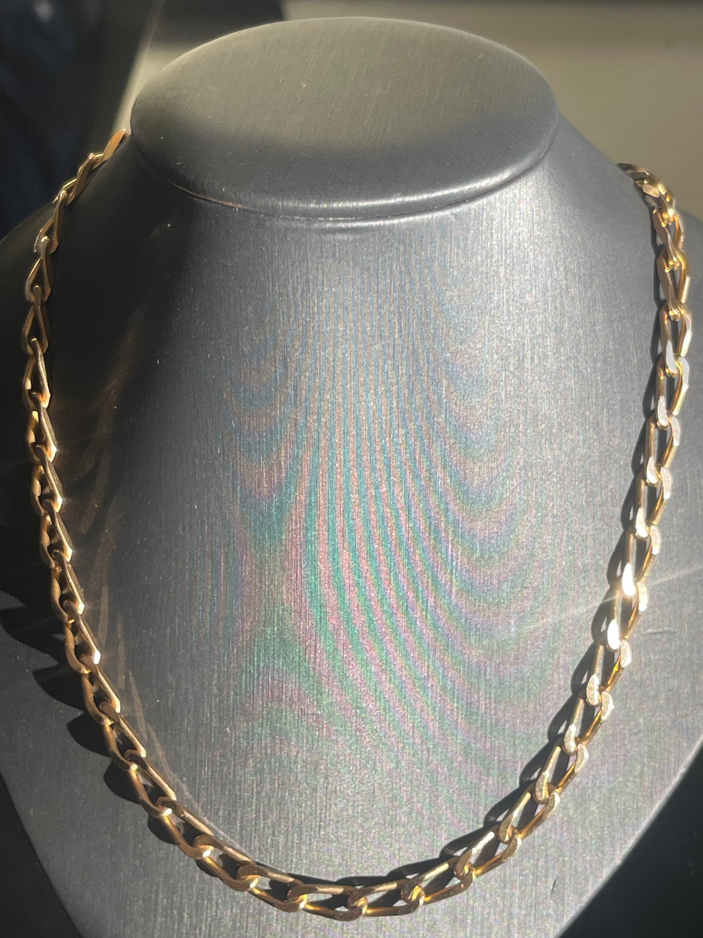14k Gold Soiled link chain