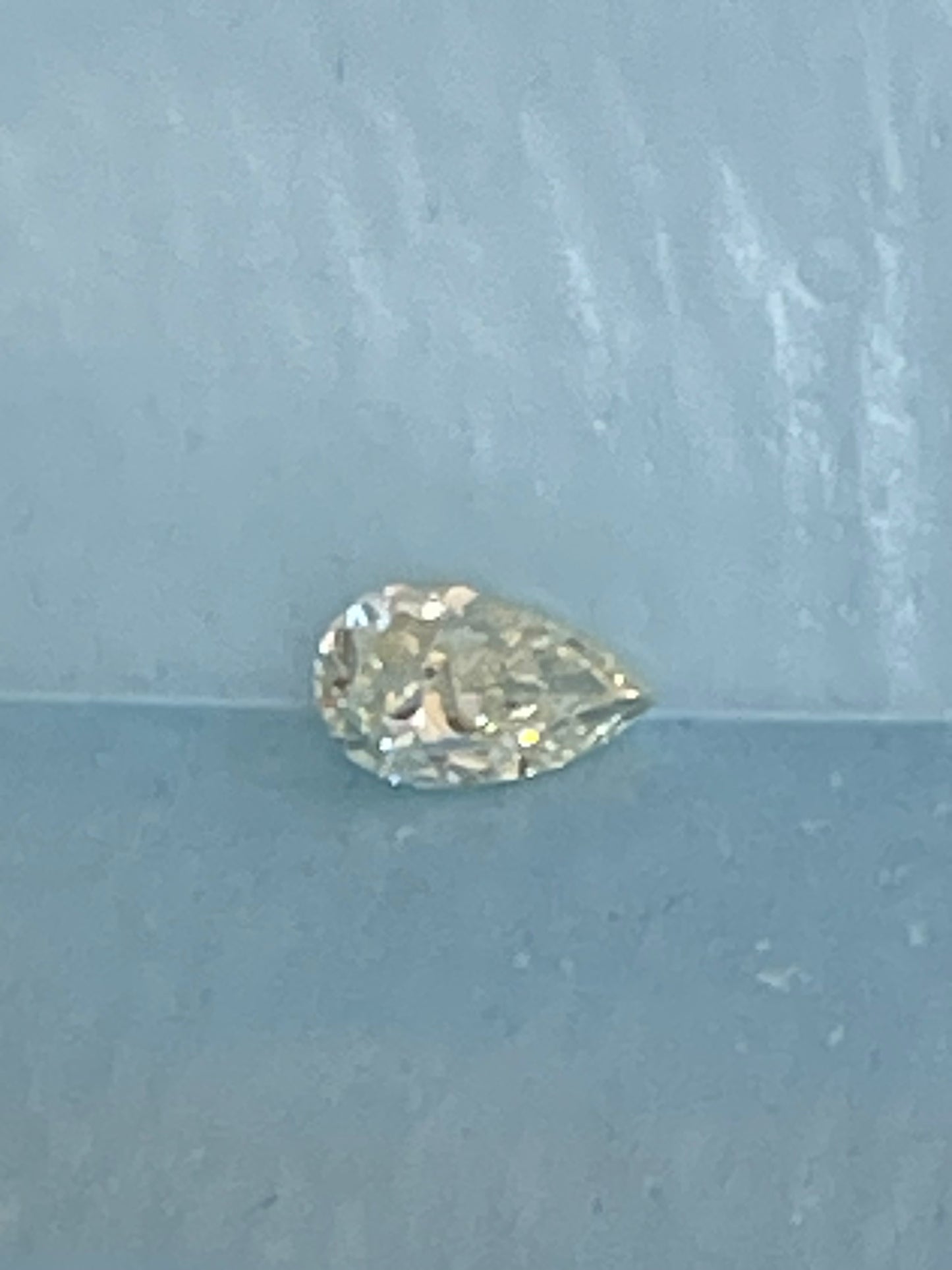 2.23ct carat M-Color,I2 Pear shaped natural diamond Gia certified