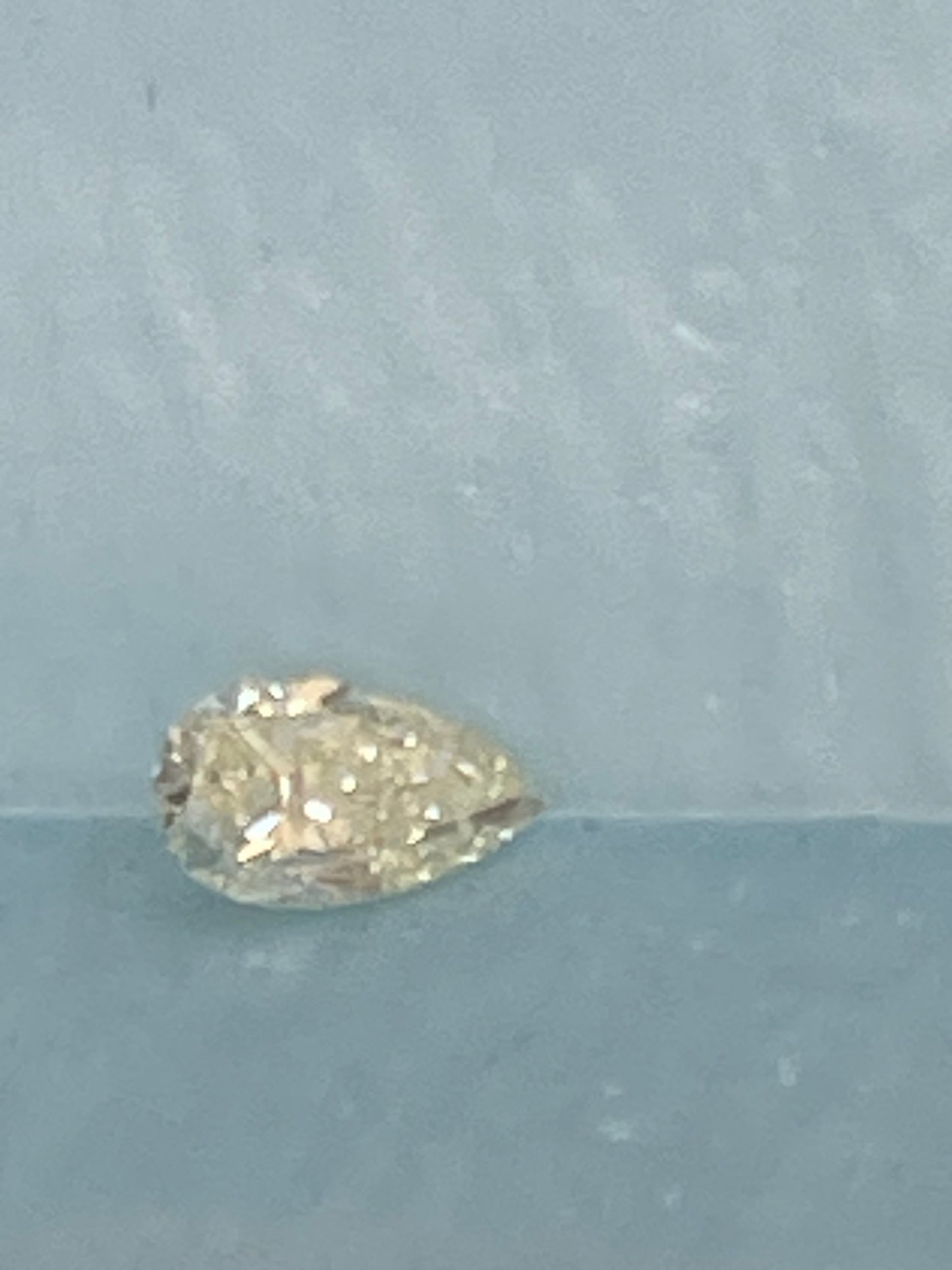2.23ct carat M-Color,I2 Pear shaped natural diamond Gia certified