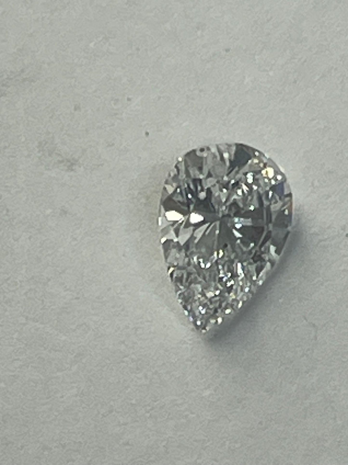 Pear shaped diamond 3.55ct Gia
