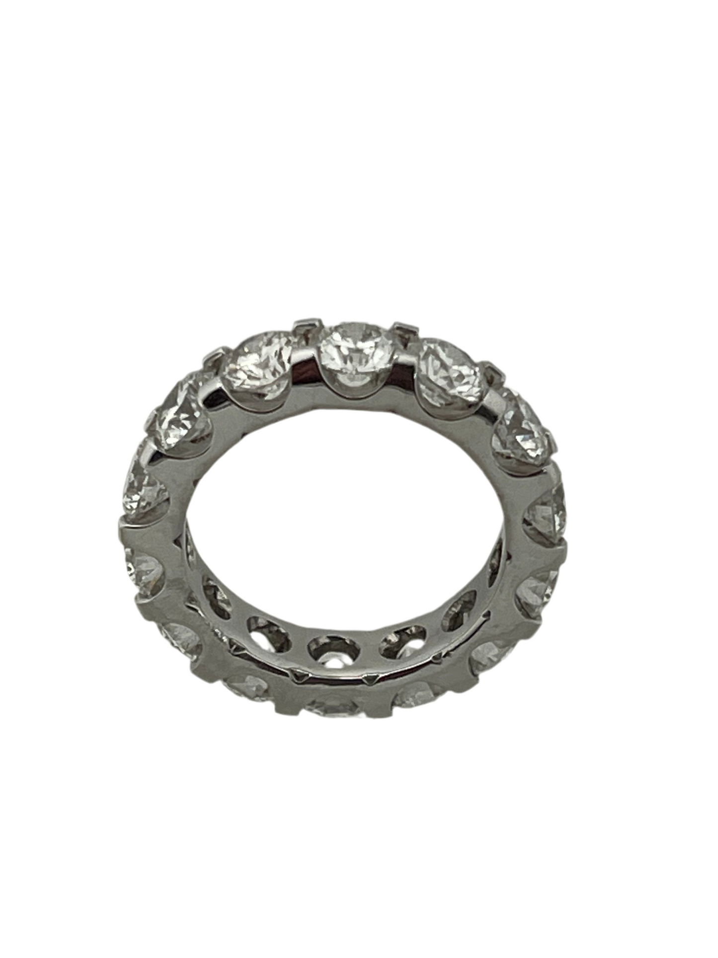 14k eternity band Lab Diamonds