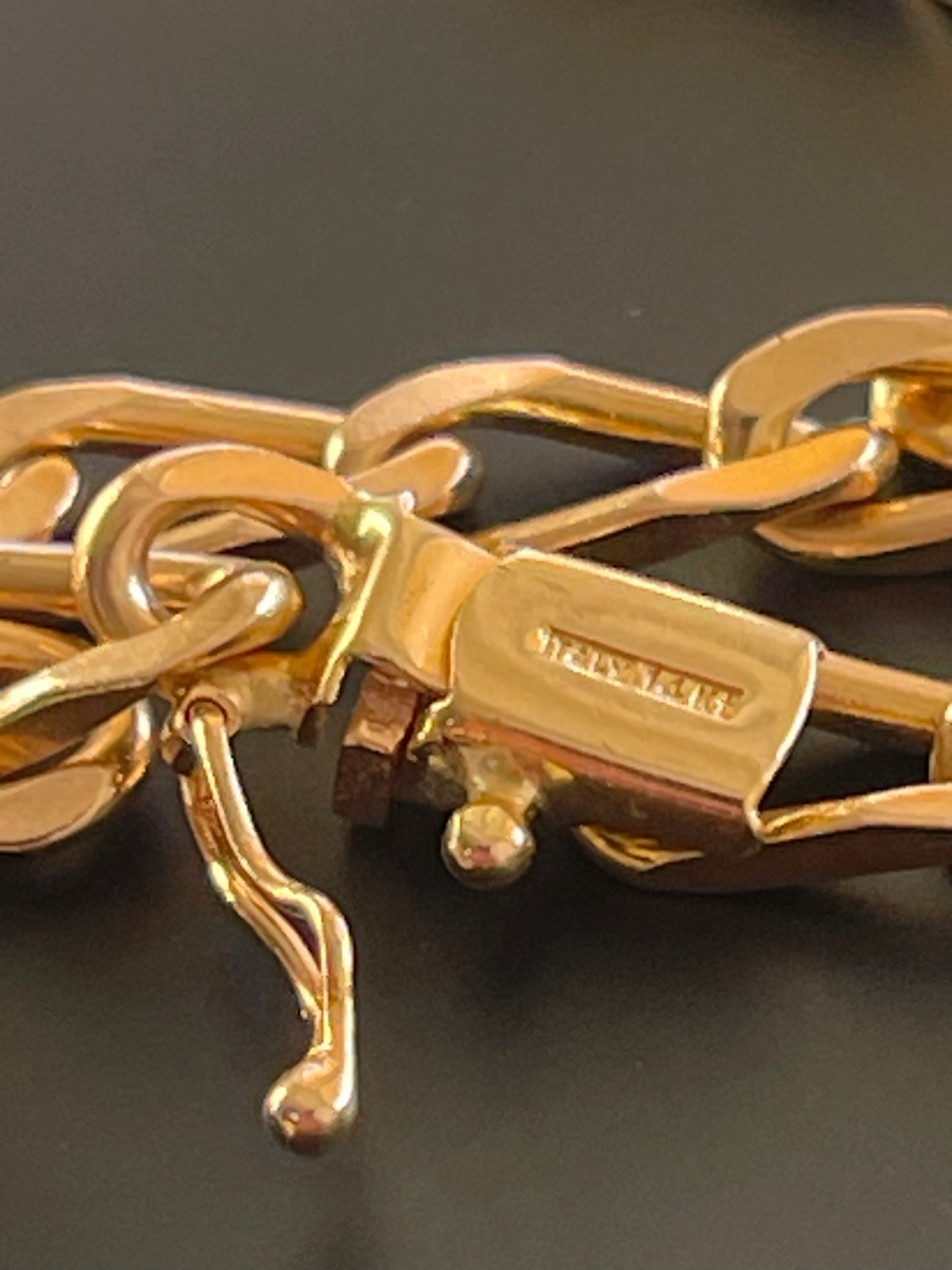 14k Gold Soiled link chain