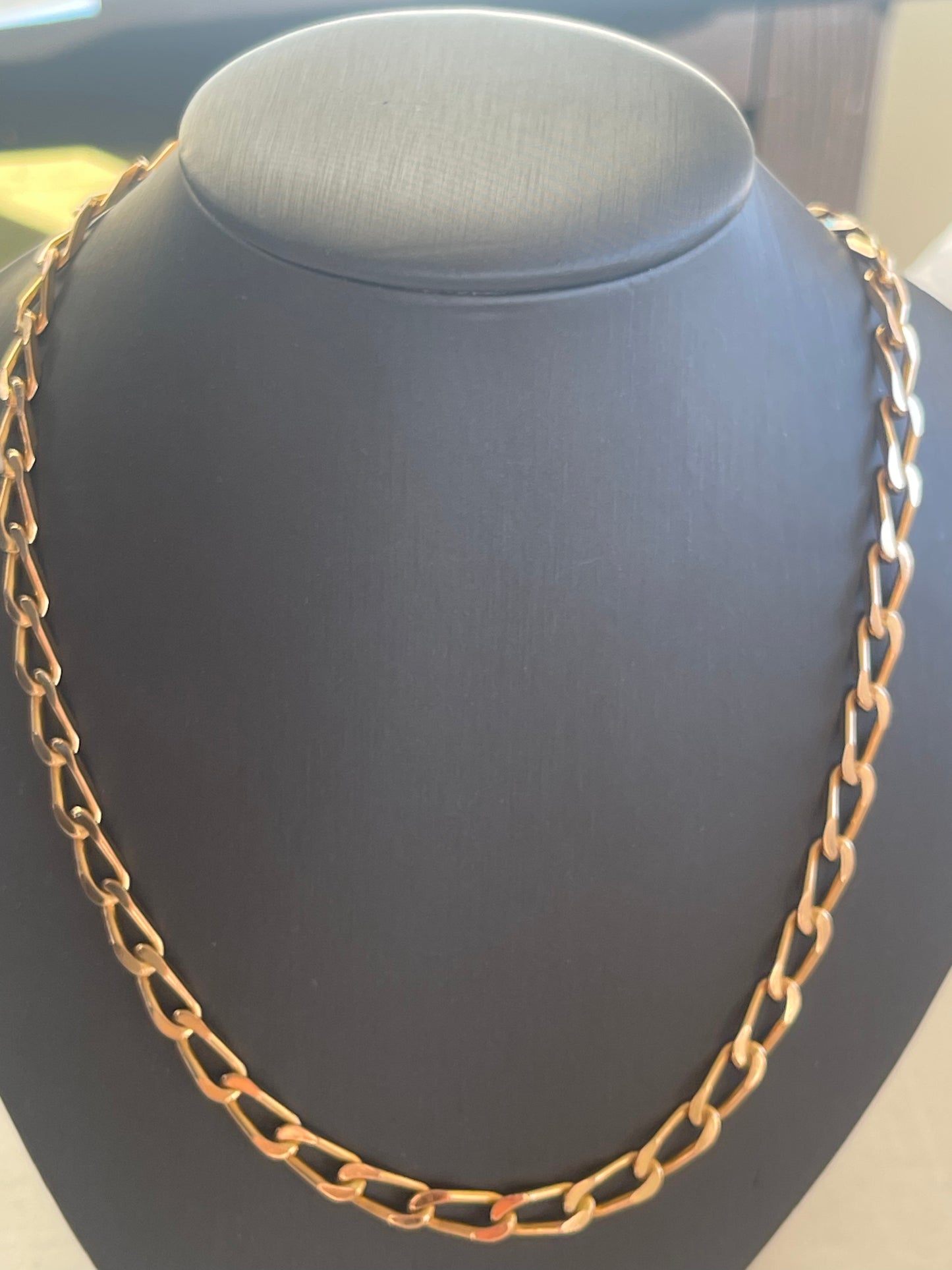 14k Gold Soiled link chain