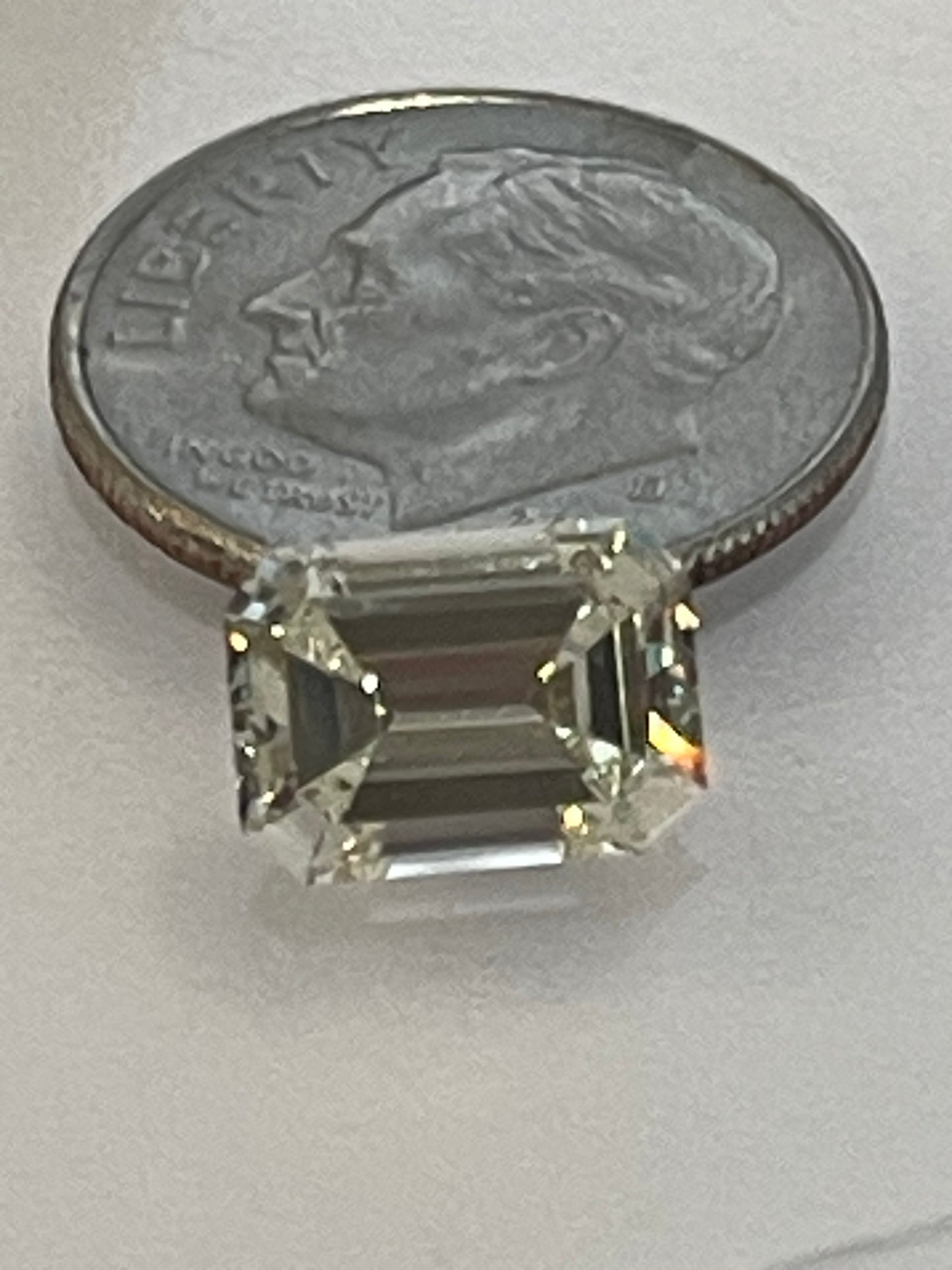 2.24 carat emerald cut