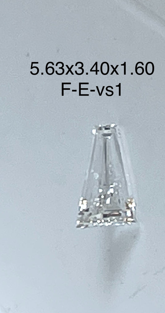 0.28 Carat Tapered Baguette