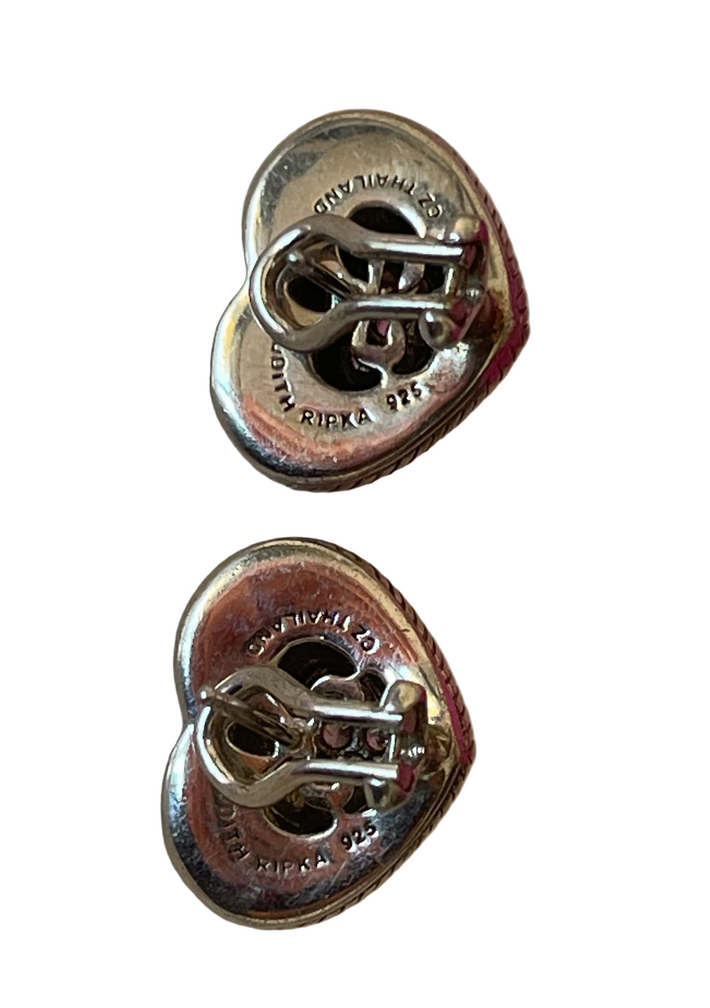 Judith Ripka Cz harts clip