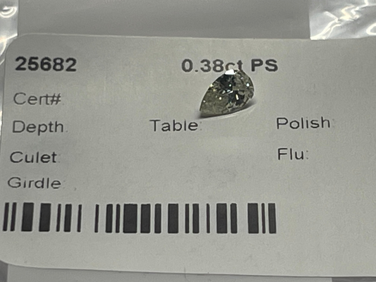 0.38ct Pear shape Diamond