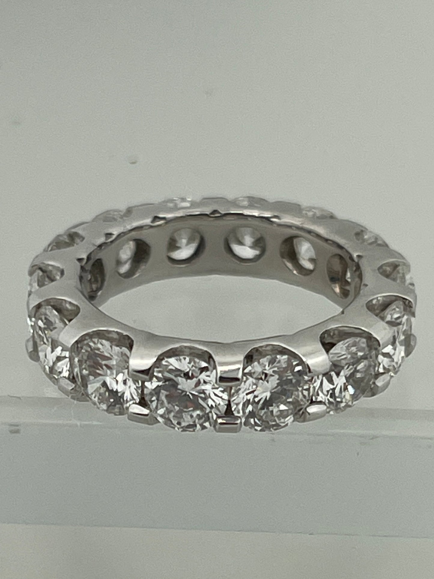 14k eternity band Lab Diamonds