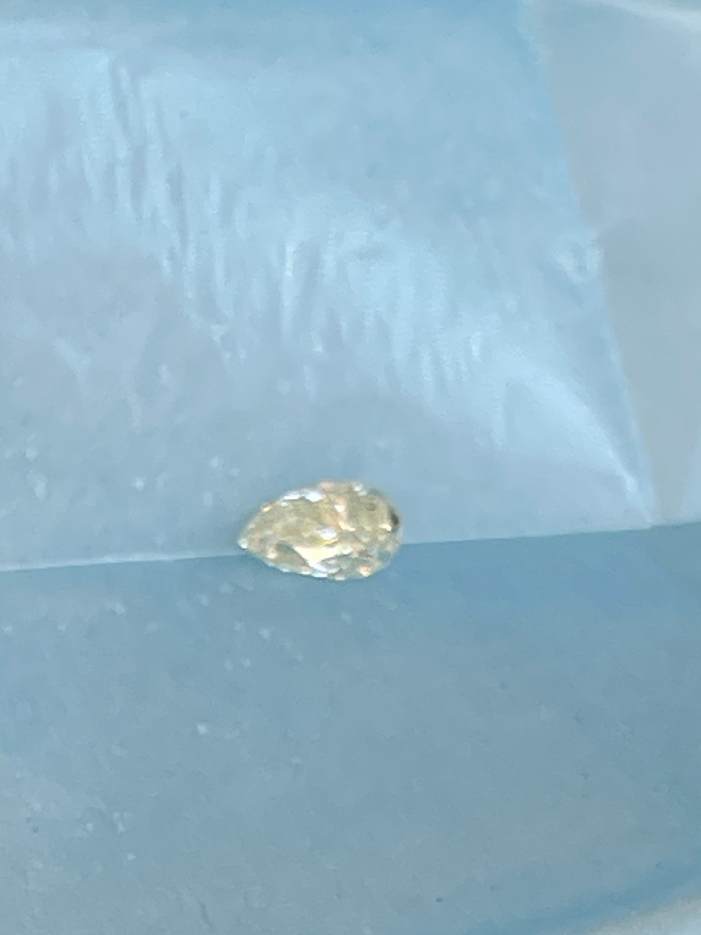 2.23ct carat M-Color,I2 Pear shaped natural diamond Gia certified
