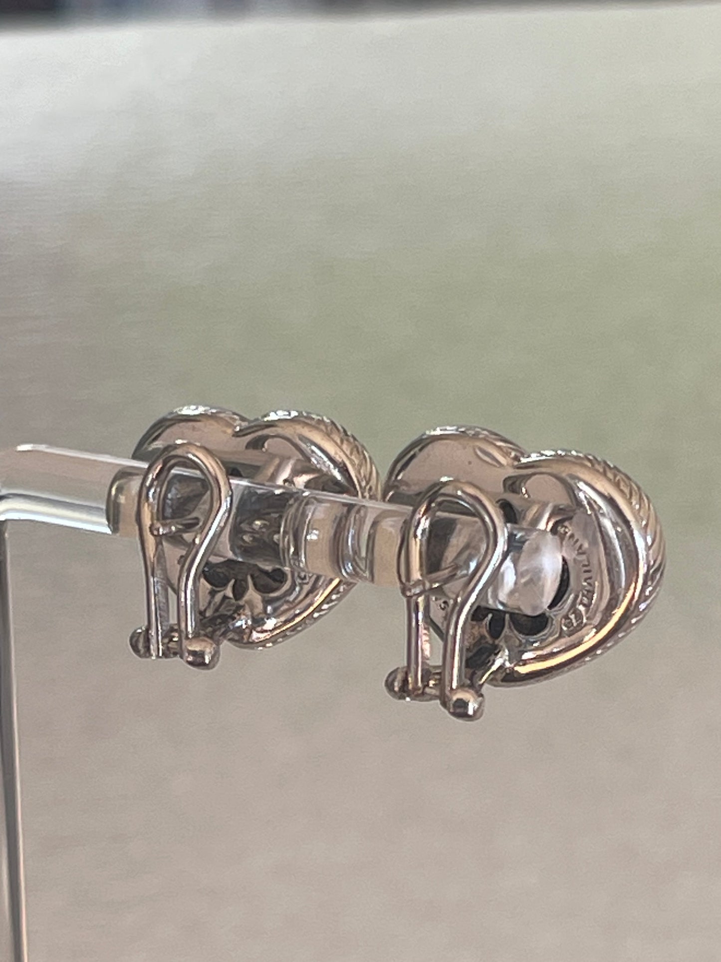 Judith Ripka Cz harts clip