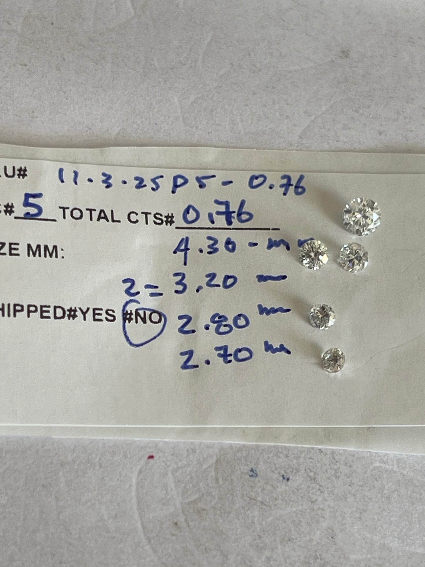 Loose Diamonds collection