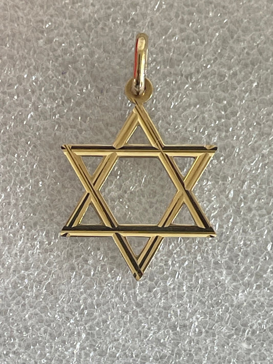 Beautiful Star of David 3/4” size